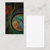 Abstract Visitekaartje voor geboorte (Voorkant / Achterkant)