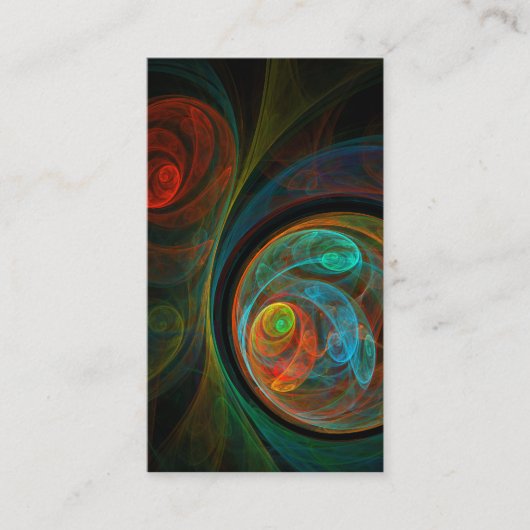 Abstract Visitekaartje voor geboorte (Voorkant)