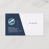 Abstract Visitekaartje voor mechanische versnellin (Achterkant)