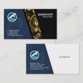 Abstract Visitekaartje voor mechanische versnellin (Voorkant / Achterkant)