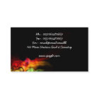 abstract visitekaartje voor splash