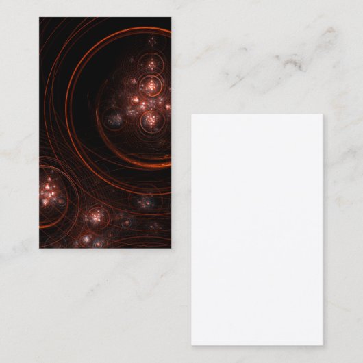 Abstract Visitekaartje voor Starlight (Voorkant / Achterkant)