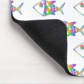 Abstract vispatroon muismat (Hoek)