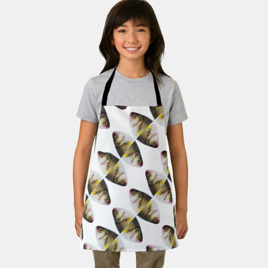 Abstract vispatroon schort (Insitu)