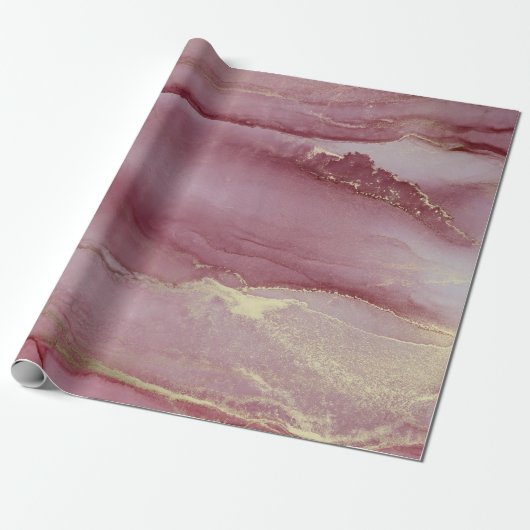 Abstract Viva Magenta  Cadeaupapier (Uitgerold)