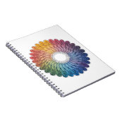Abstract vivid notebook notitieboek (Rechterzijde)