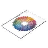 Abstract vivid notebook notitieboek (Linkerzijde)