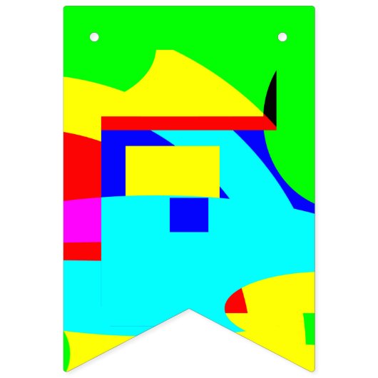 Abstract Vlaggetjes (Eerste vlag)