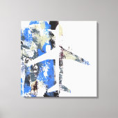 Abstract vliegen door Michael Moffa Canvas Afdruk (Voorkant)