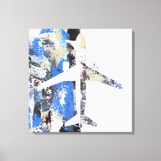 Abstract vliegen door Michael Moffa Canvas Afdruk (Voorkant)