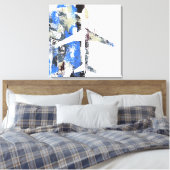 Abstract vliegen door Michael Moffa Canvas Afdruk (Insitu (Slaapkamer))