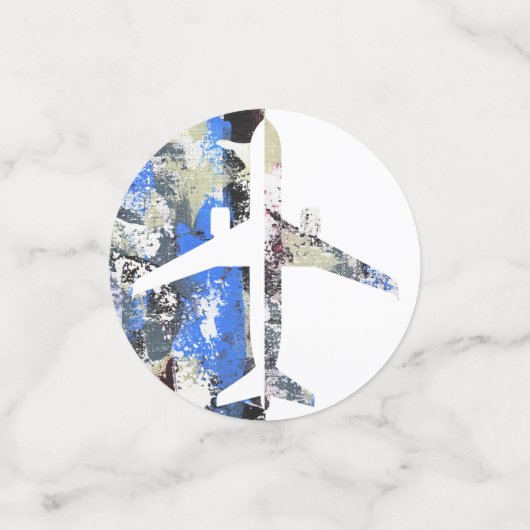 Abstract vliegen door Michael Moffa Confetti (Kleine voorkant)