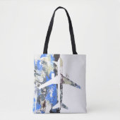 Abstract vliegen door Michael Moffa Tote Bag (Voorkant)