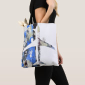 Abstract vliegen door Michael Moffa Tote Bag (Dichtbij)