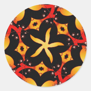 abstract-vlinder Sticker