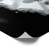 Abstract vlinderschilderen - KunstPrints Poster (Hoek)