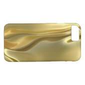 abstract vloeibaar goud satijn Case-Mate iPhone case (Achterkant (Horizontaal))