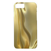 abstract vloeibaar goud satijn Case-Mate iPhone case (Achterkant)