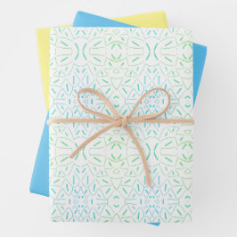 Abstract vlotter inpakpapier vel