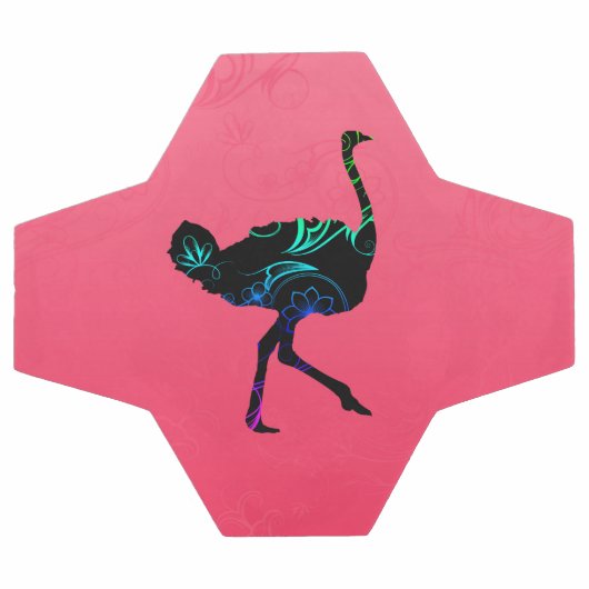 Abstract Voetbal Ostrich (Enkel)