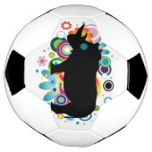 Abstract Voetbal Rhino (Gedraaid)