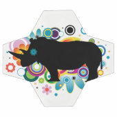 Abstract Voetbal Rhino (Enkel)