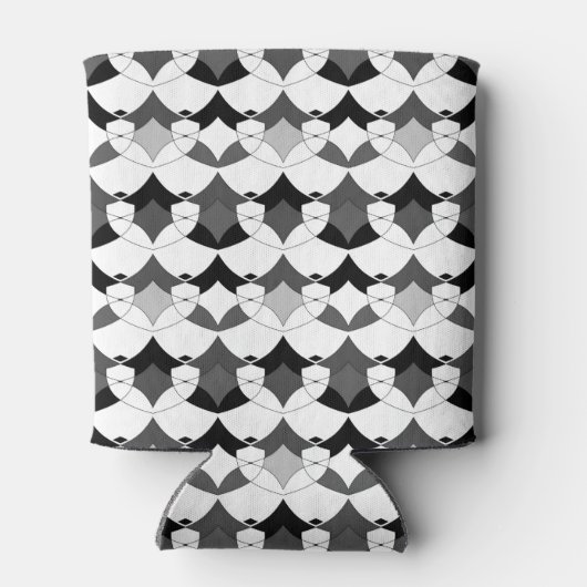 Abstract volksgezondheids - ethno traditioneel blikjeskoeler (Achterkant)