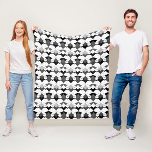 Abstract volksgezondheids - ethno traditioneel fleece deken