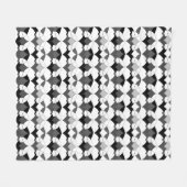 Abstract volksgezondheids - ethno traditioneel fleece deken (Voorkant (Horizontaal))