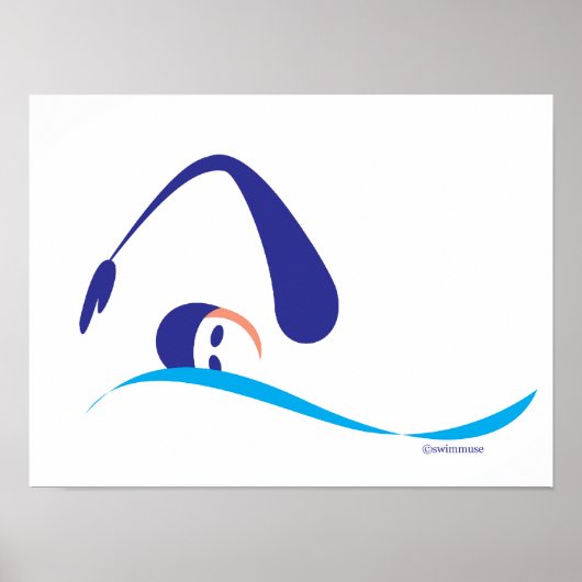 Abstract vrij 2 poster (Voorkant)