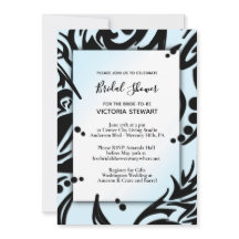 Abstract Vrijgezellenfeest met zwarte en blauwe tr