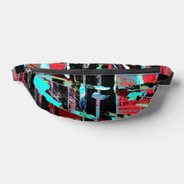 Abstract Vrijheid – Print Cut Sew Heuptas Heuptasje