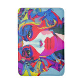 Abstract Vrouw Badmat (Voorkant Verticaal)