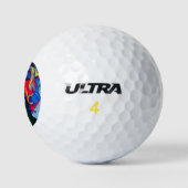 Abstract Vrouw Golfballen (Logo)