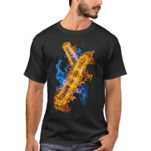 Abstract Vuur Ijs Elementaire Magie Botsing Gamer