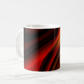 Abstract vuur koffiemok (Voorkant links)