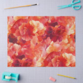 Abstract vuurkoraaltissuepapier tissuepapier (Craft)