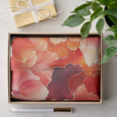 Abstract vuurkoraaltissuepapier tissuepapier (Geschenk)