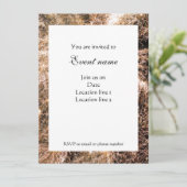 Abstract vuurwerk met reservegoud kaart (Staand voorkant)