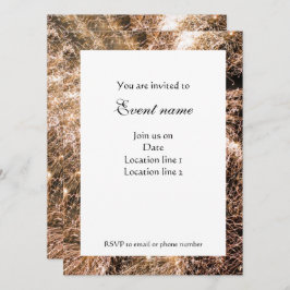 Abstract vuurwerk met reservegoud kaart