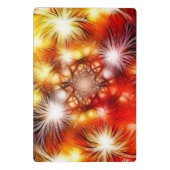 Abstract vuurwerk sterren achtergrond-34944 mini klembord (Achterkant)