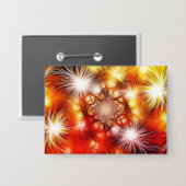 Abstract vuurwerk sterren achtergrond button (Voorkant / Achterkant)