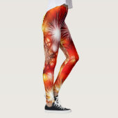 Abstract vuurwerk sterren achtergrond leggings (Rechts)