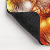 Abstract vuurwerk sterren achtergrond muismat (Hoek)