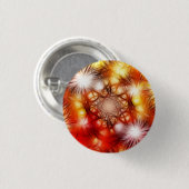Abstract vuurwerk sterren achtergrond ronde button 3,2 cm (Voorkant /achterkant)