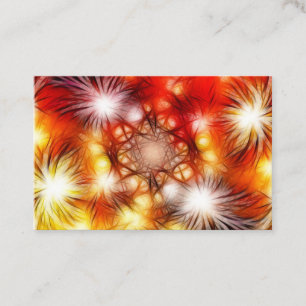 Abstract vuurwerk sterren achtergrond visitekaartje