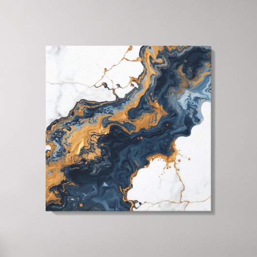 Abstract Wall Art Canvas – Modern Minimalist Afdruk (Voorkant)