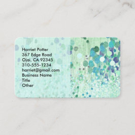 Abstract Wallpaper Fine  Floral Visitekaartje