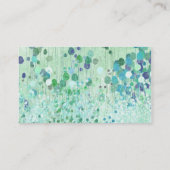 Abstract Wallpaper Fine Floral Visitekaartje (Achterkant)