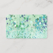 Abstract Wallpaper Fine  Floral Visitekaartje (Achterkant)